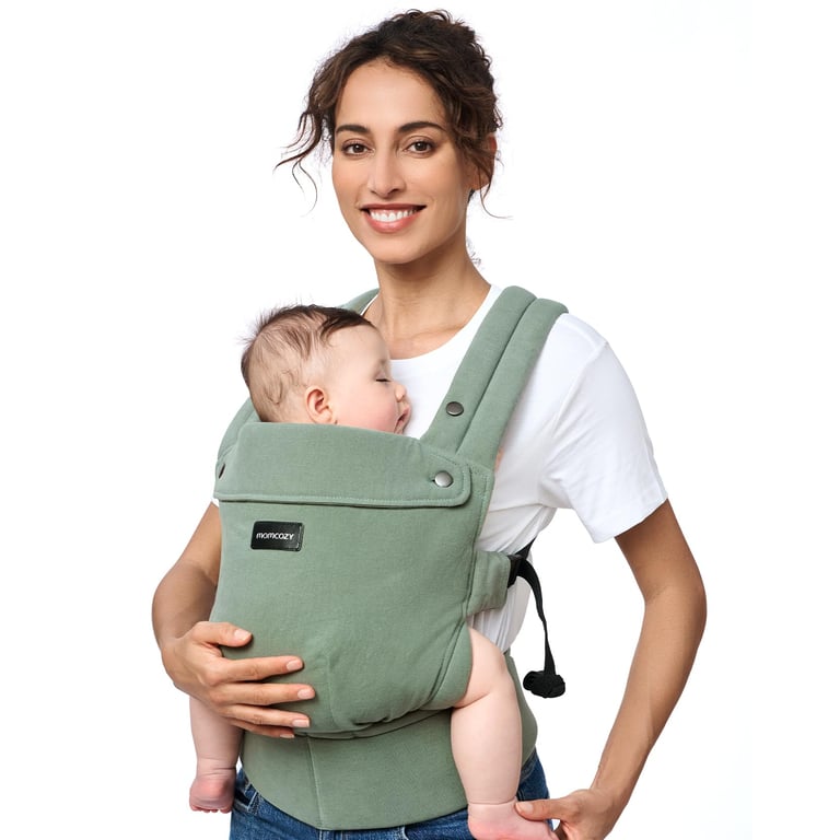Momcozy Cotton-Linen Baby Carrier