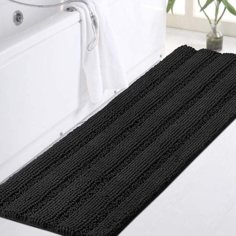 Turquoize Chenille Bath Rug