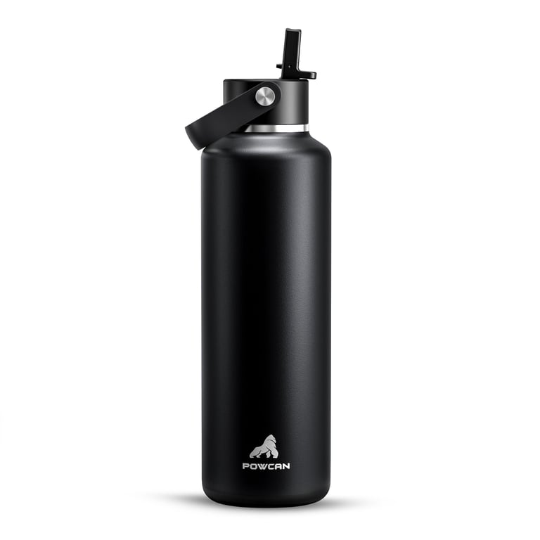 POWCAN 24oz Slim Insulated Bottle