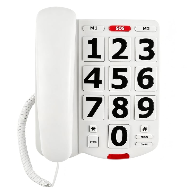 Large Button Phone HSCY