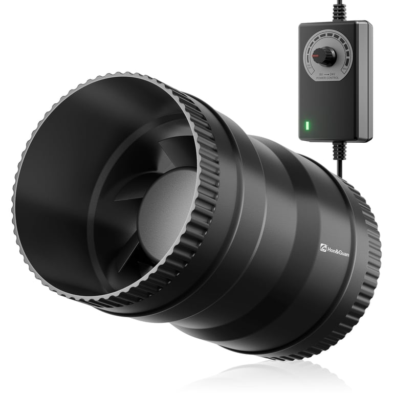 Hon&Guan 4 Inch Inline Duct Fan
