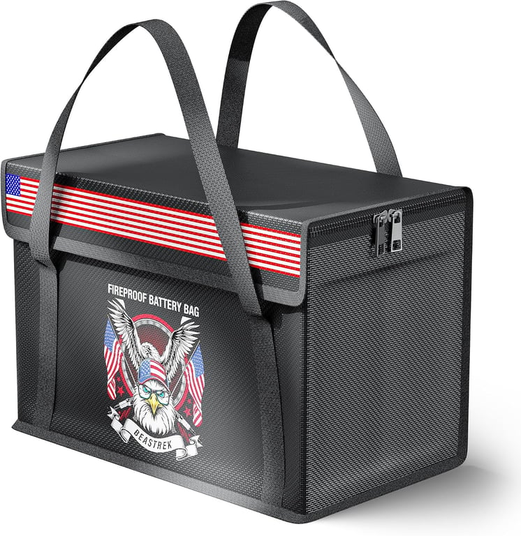 BeasTrek LiFePO4 Fireproof Battery Bag