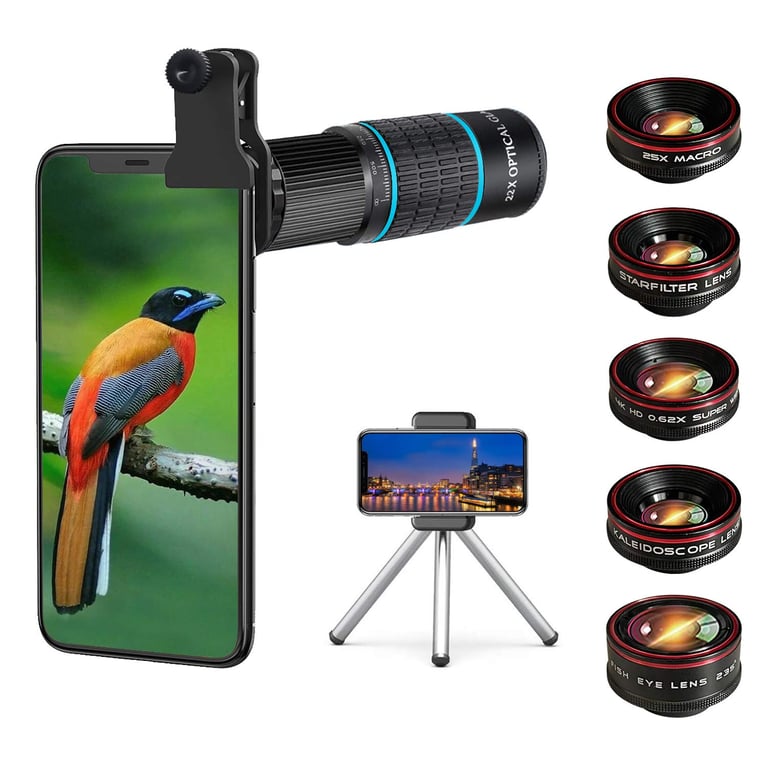 Bostionye Phone Camera Lens Kit 10 in 1