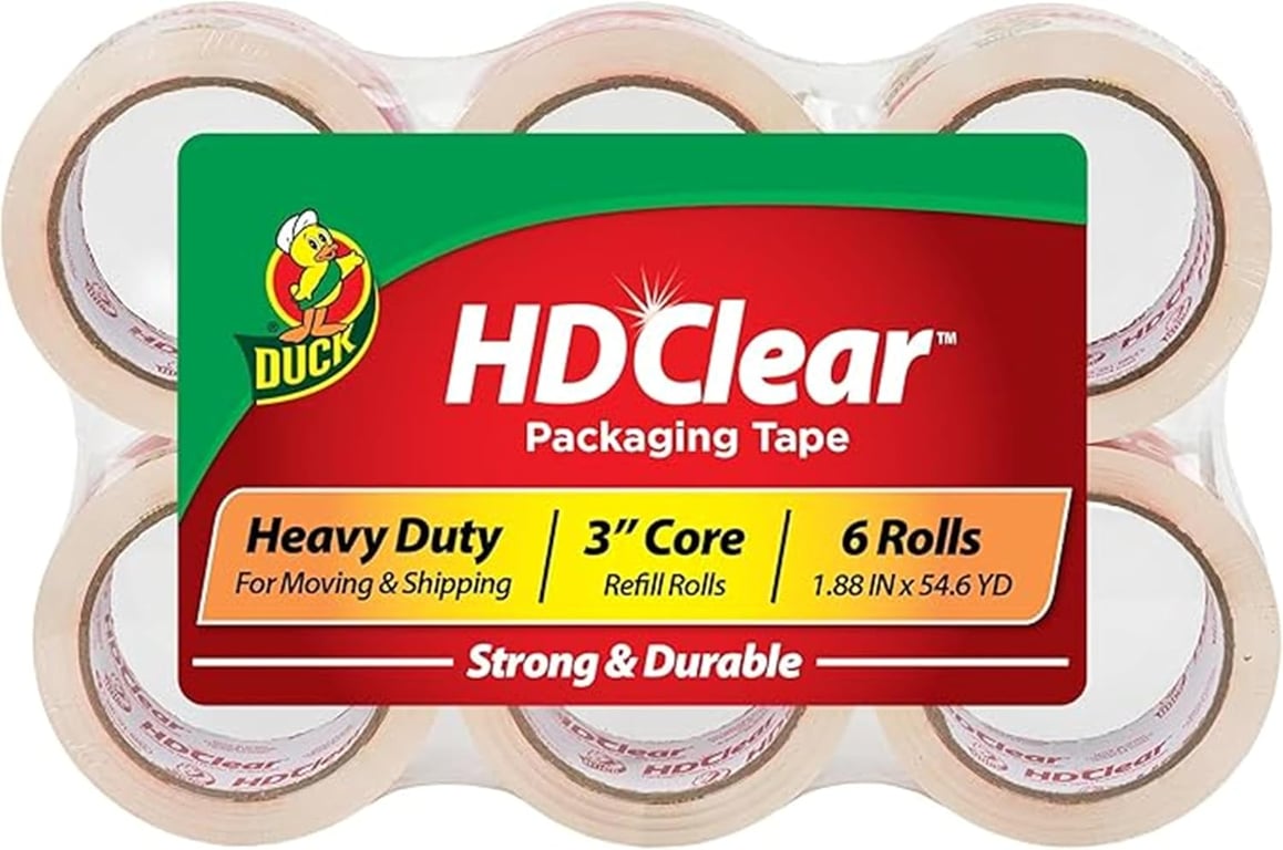 Duck Heavy Duty Clear Packing Tape