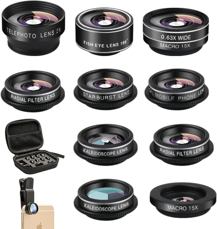 Mocalaca 11‑Lens Phone Kit