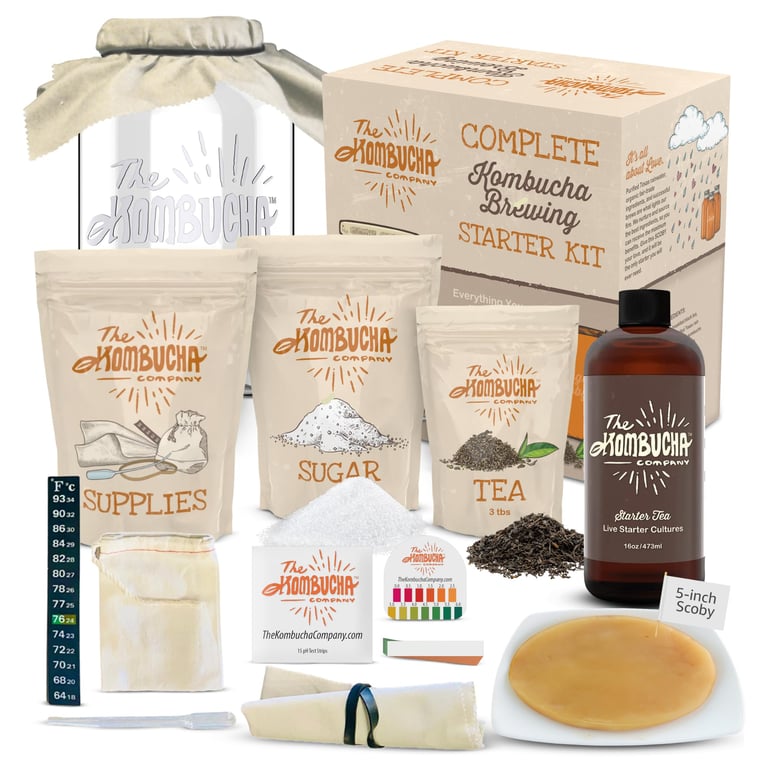 The Kombucha Co. Brewing Starter Kit