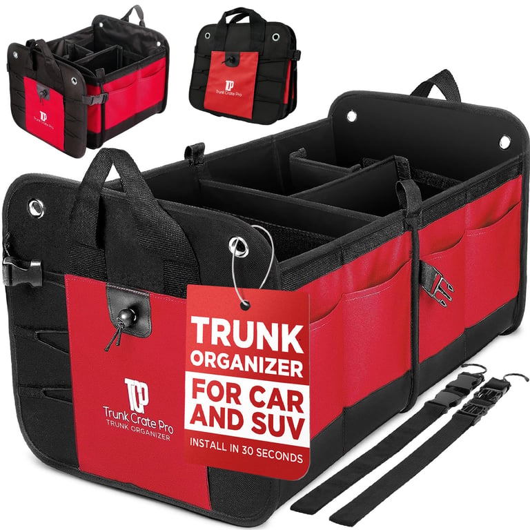 TRUNKCRATEPRO Large Trunk Organizer