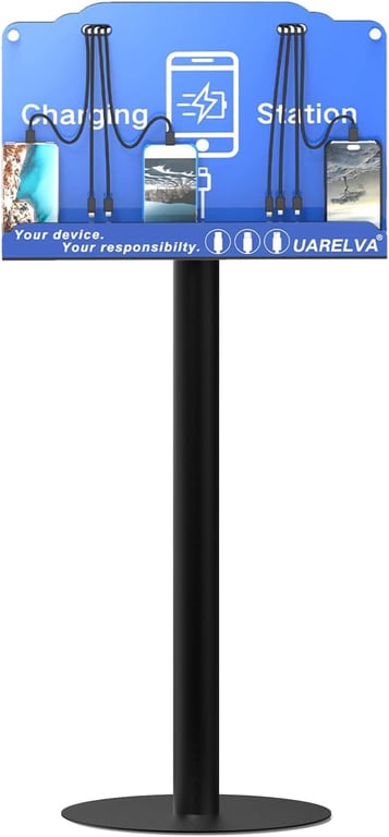 UARELVA 8-Port Floor Charging Station