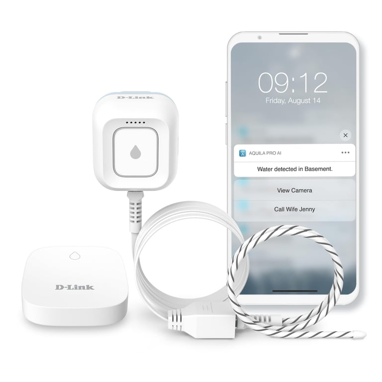 D-Link WiFi Water Leak Detector Kit