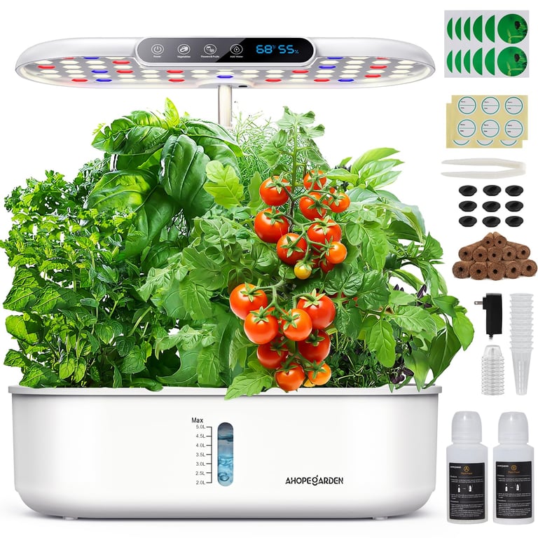 Ahopegarden 12‑Pod Hydroponics System