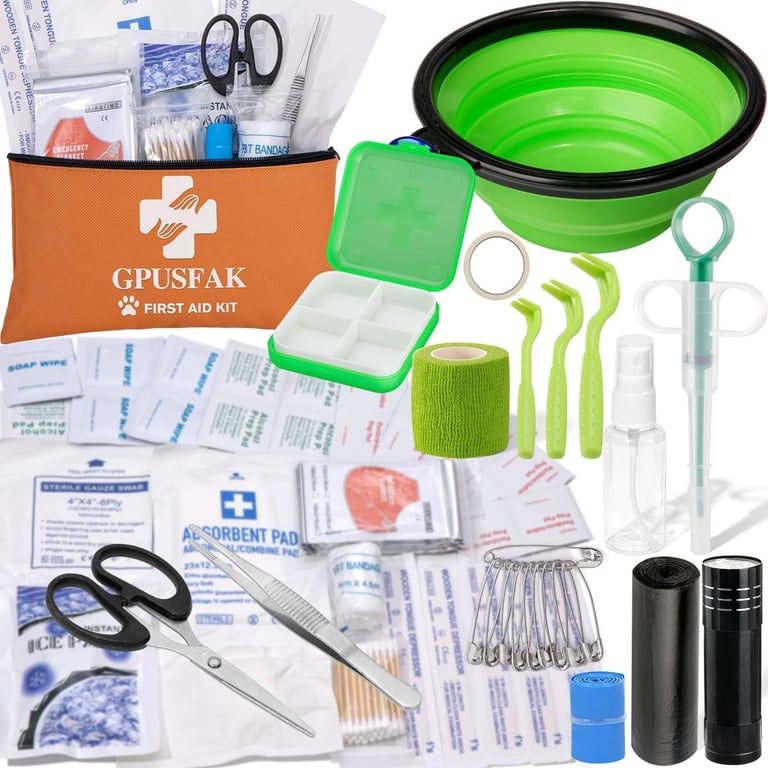 GPUSFAK Dog & Cat First Aid Kit