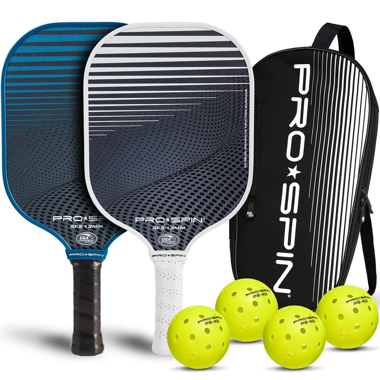 PRO‑SPIN Carbon Fiber Paddle Set