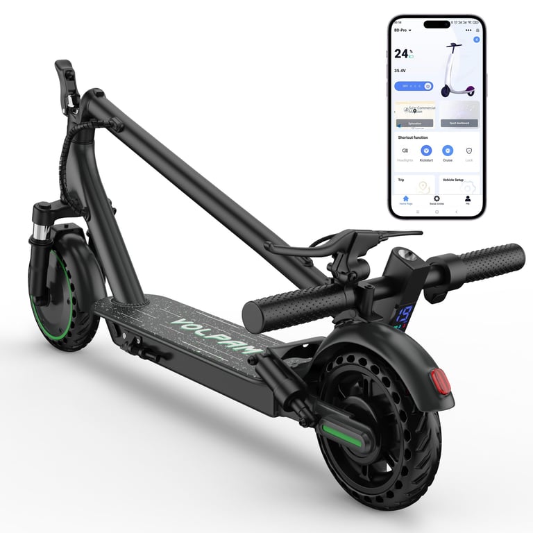VOLPAM Dual‑Suspension Electric Scooter