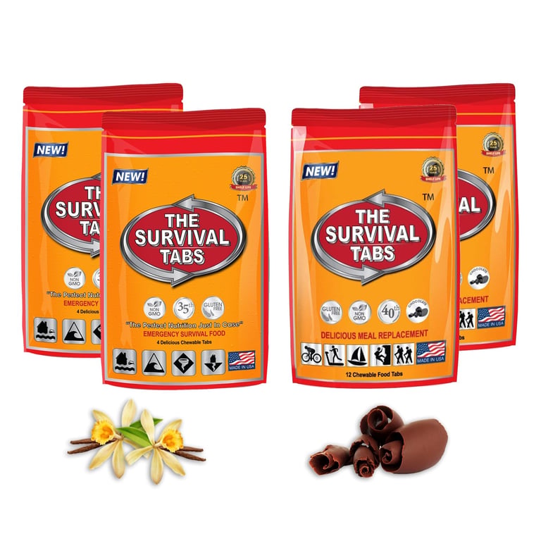 Survival Tabs 8-Day Food Supply