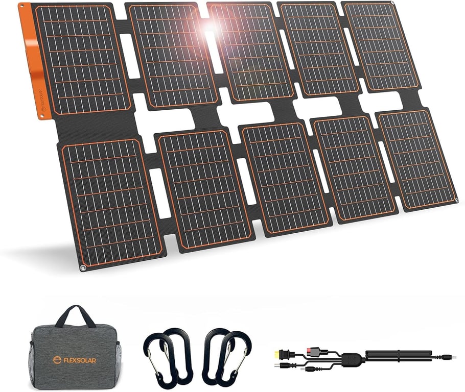 FlexSolar 100W Foldable Solar Panel
