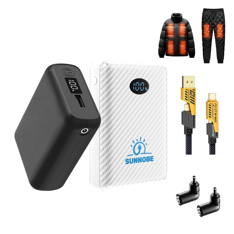 SUNNOBE Heated Vest Battery Pack