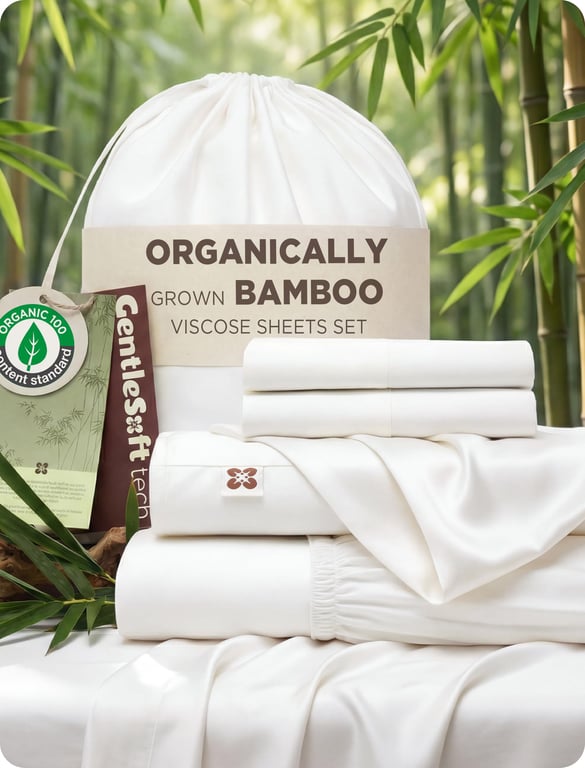 Bedsure PureWoven Bamboo Sheet Set