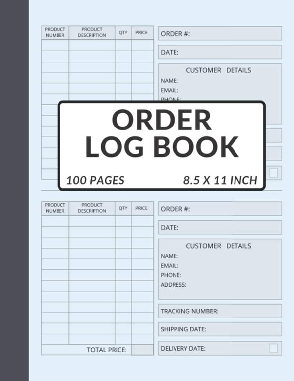 Order Log Book