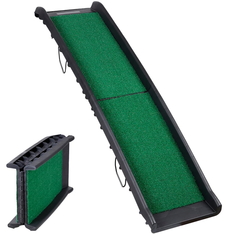 Nova Folding Dog Ramp with Grass Pad