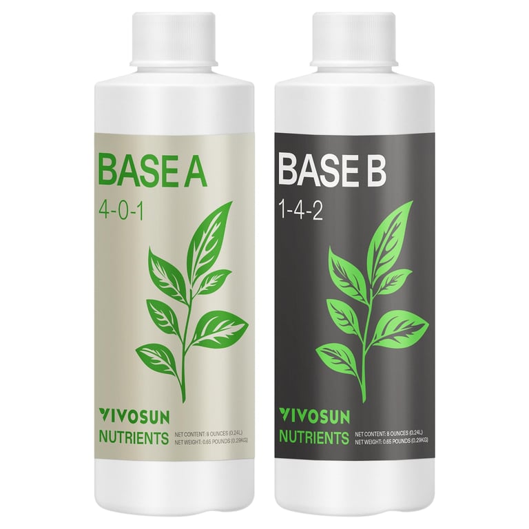 VIVOSUN Base A & B Nutrients Bundle