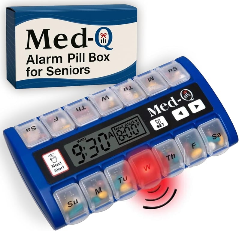 Med‑Q Digital Pill Organizer