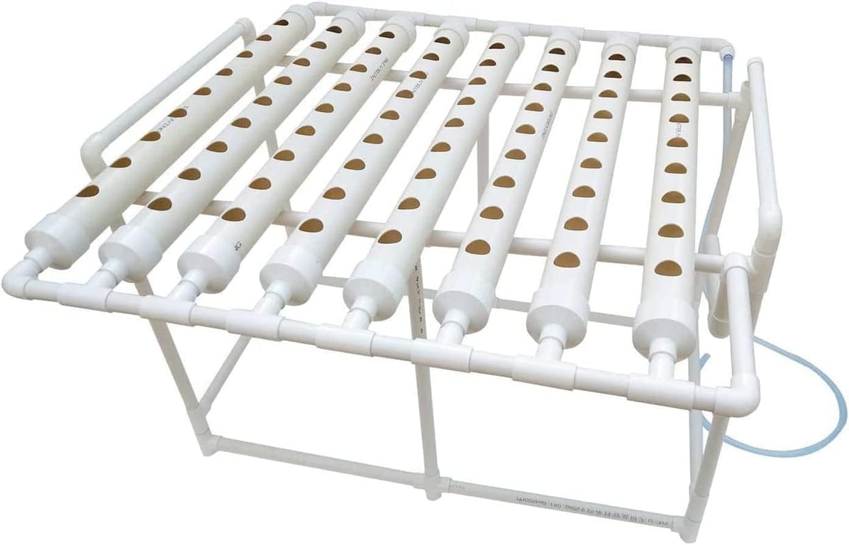 INTBUYING 72-Hole Hydroponic Grow Kit