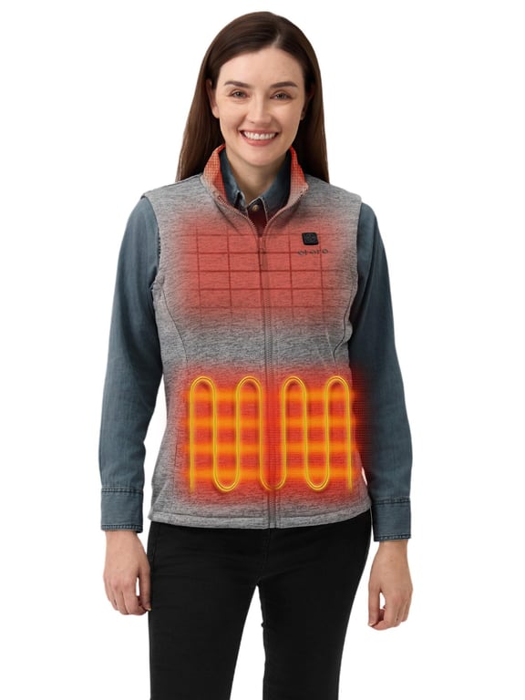 ORORO Heated Fleece Vest