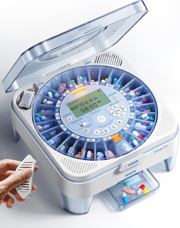 Ideerfit 28-Day Pill Dispenser