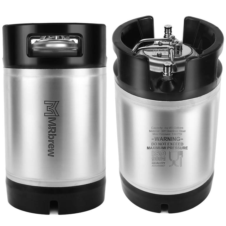 MRbrew 2‑Pack 2.5‑Gallon Ball Lock Kegs