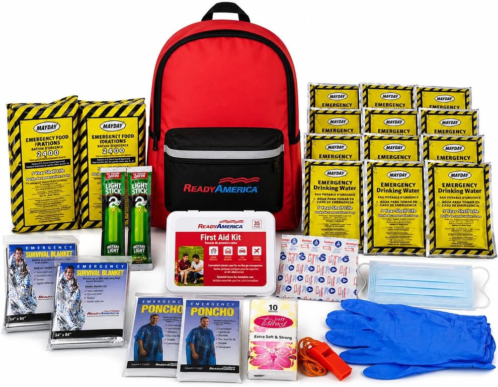 Ready America 2‑Person Survival Backpack