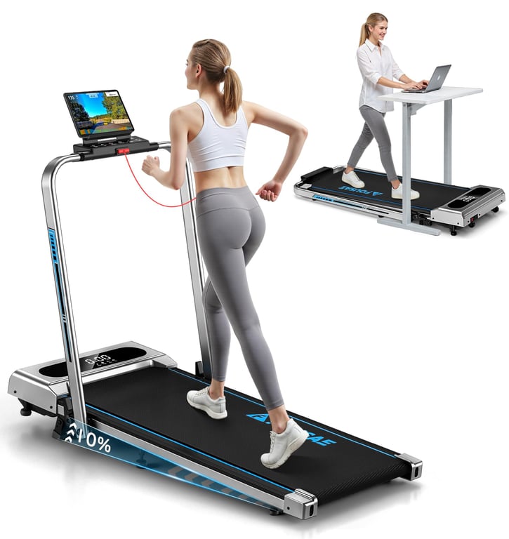 FOUSAE 5‑in‑1 Foldable Treadmill