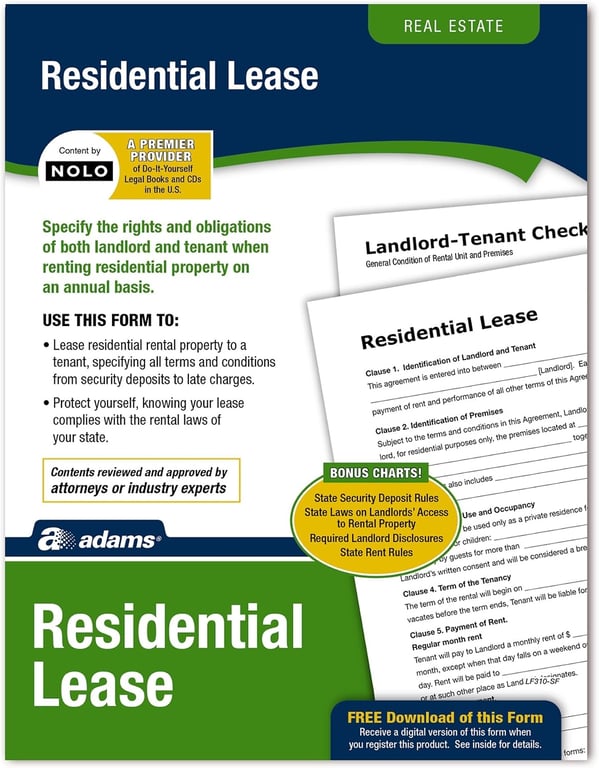Adams Residential Lease Forms