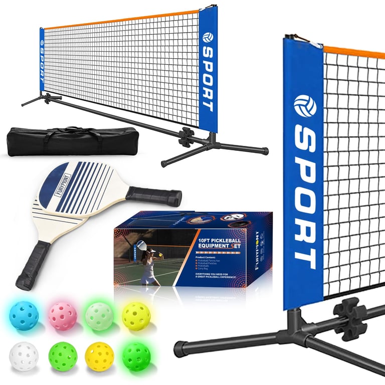 Furypiont Mini Portable Pickleball Net