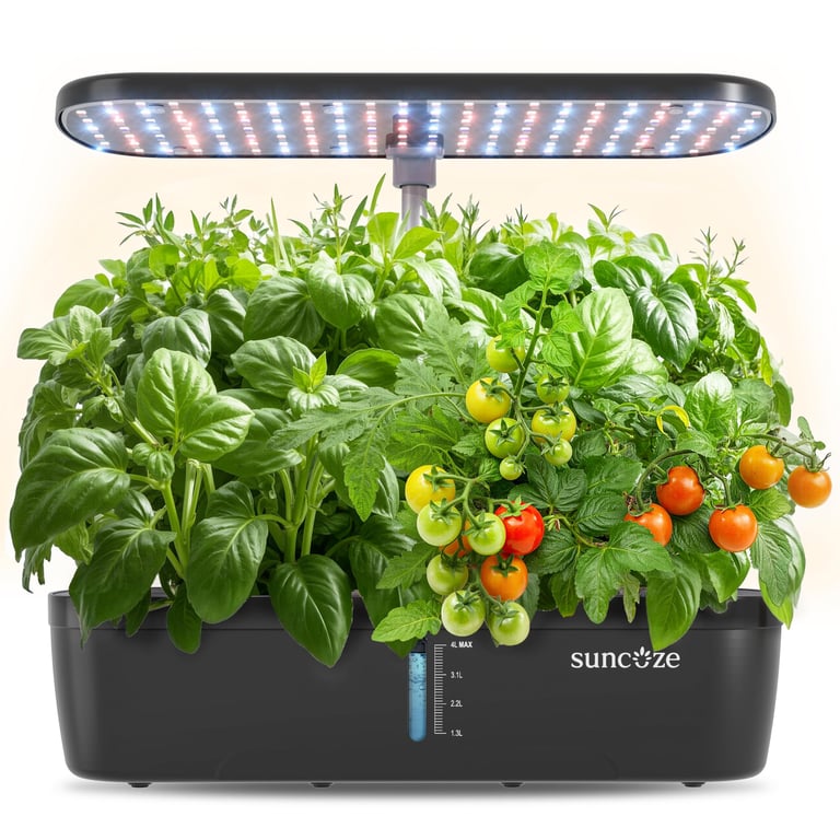 SUNCOZE 12-Pod Hydroponics Kit