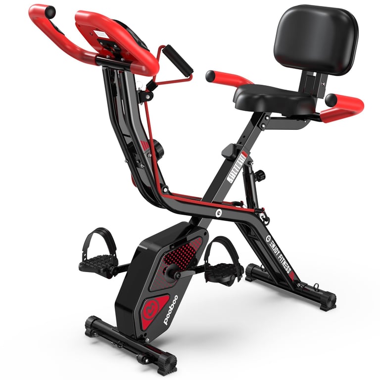 pooboo Folding Exercise Bike