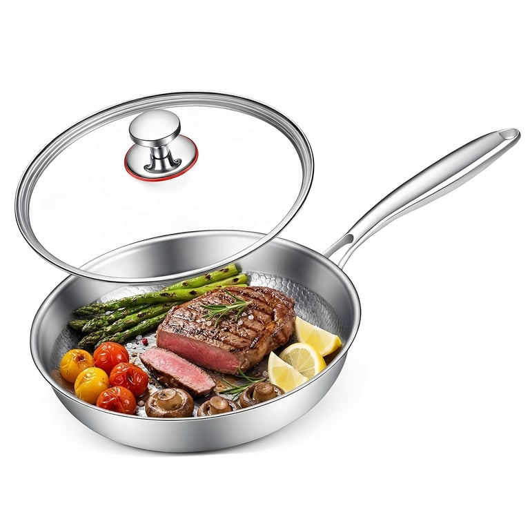 Hapetll 10‑Inch Titanium Pan