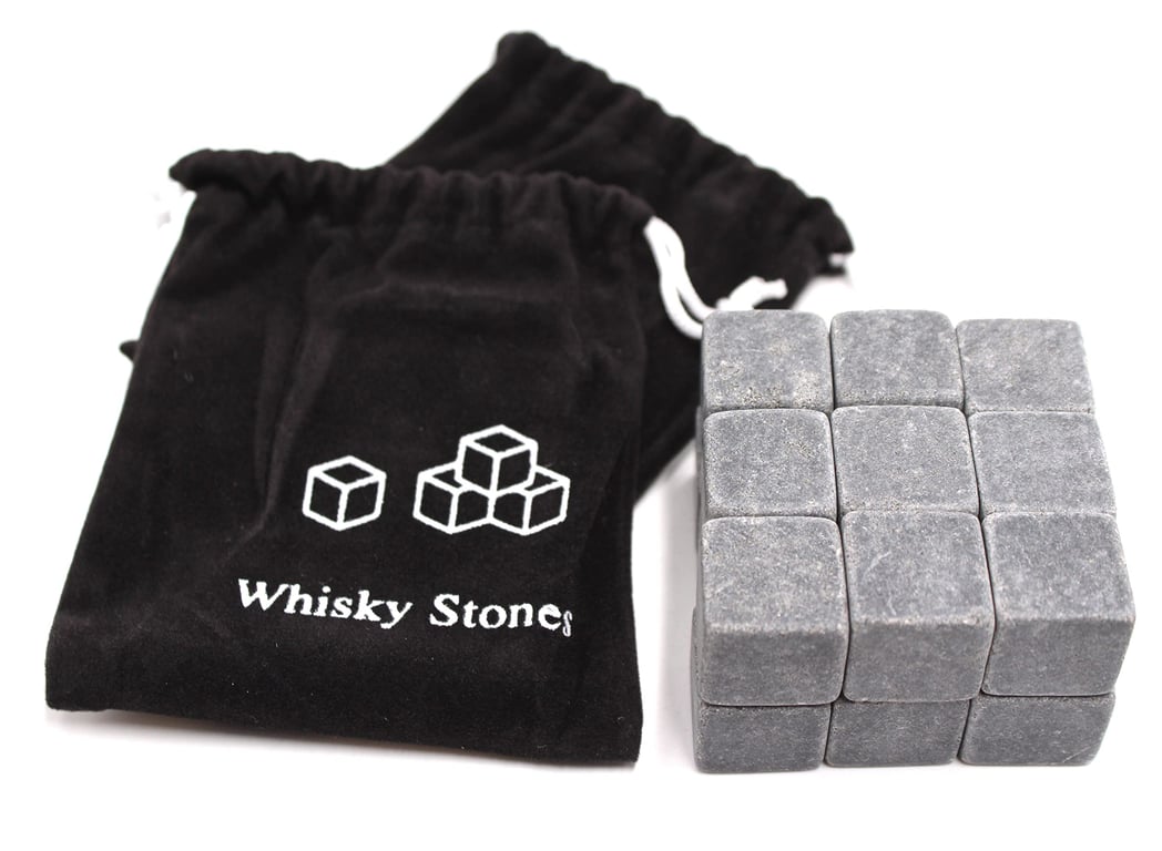 FIVOENDAR Soapstone Whiskey Rocks