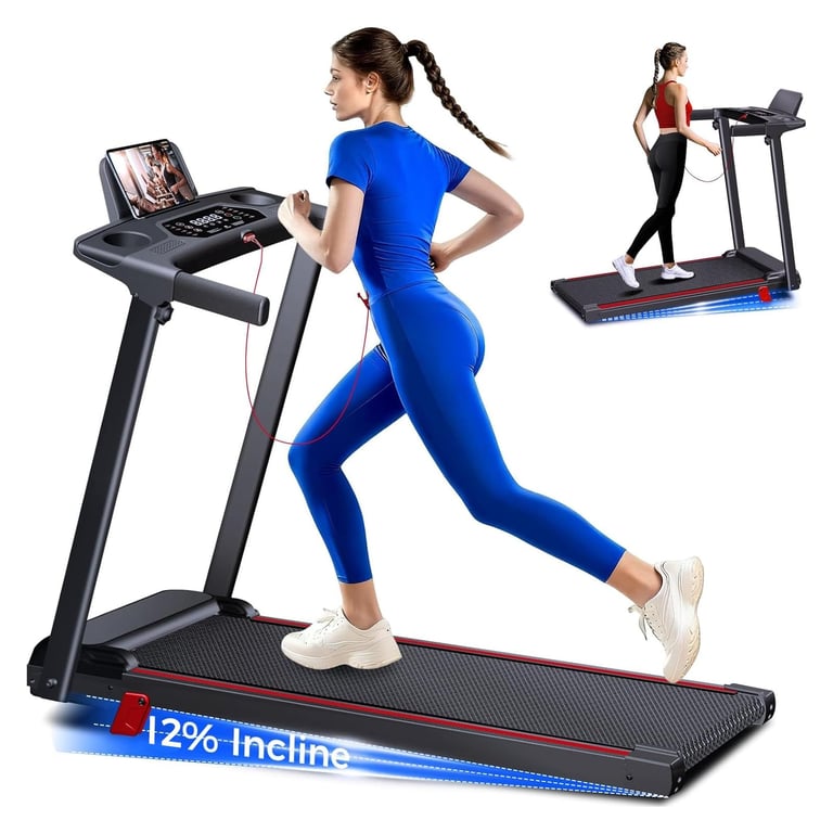 ZPUFDYM Foldable Treadmill with Handle