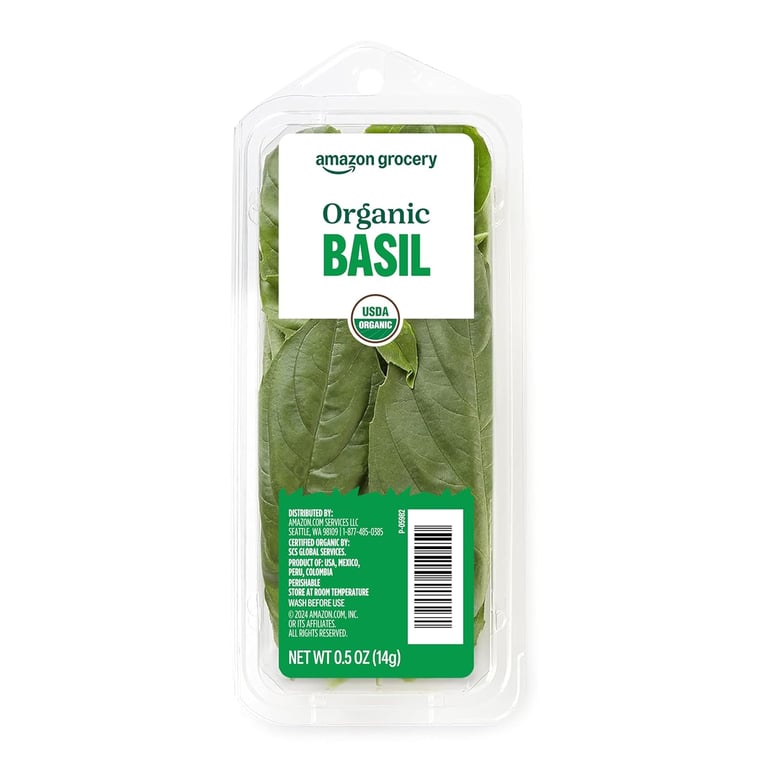 Amazon Grocery Organic Basil