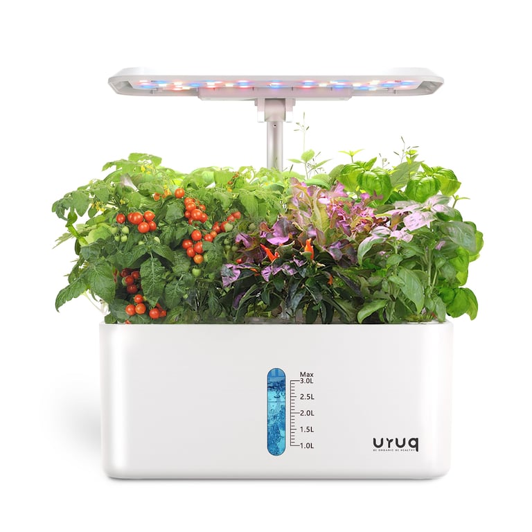 URUQ 8‑Pod Indoor Hydroponic Garden