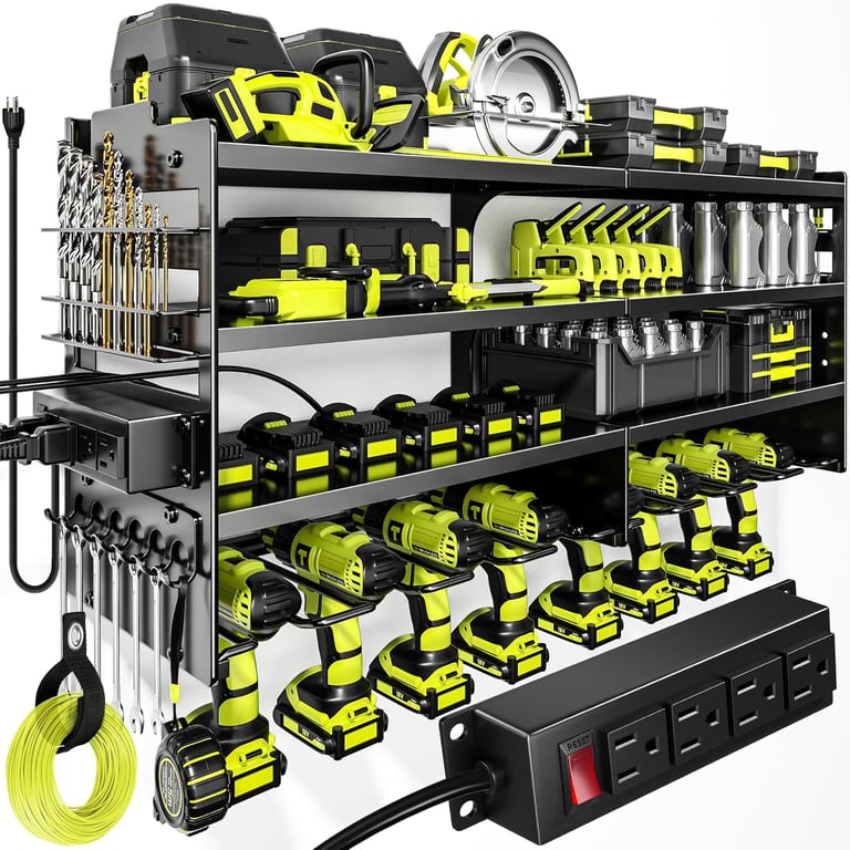 POKIPO Power Tool Organizer Rack