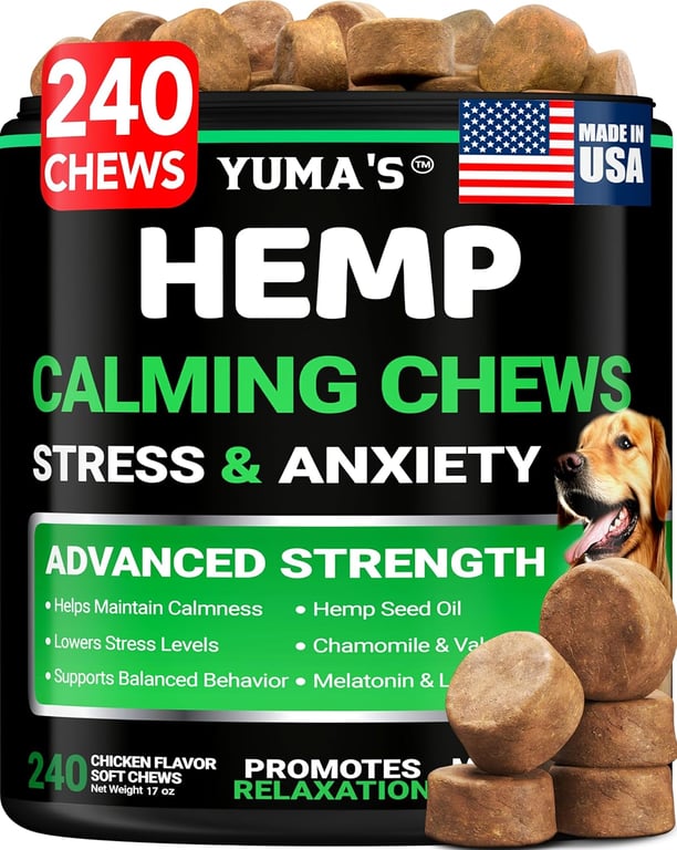 YUMA'S Hemp Calming Chews