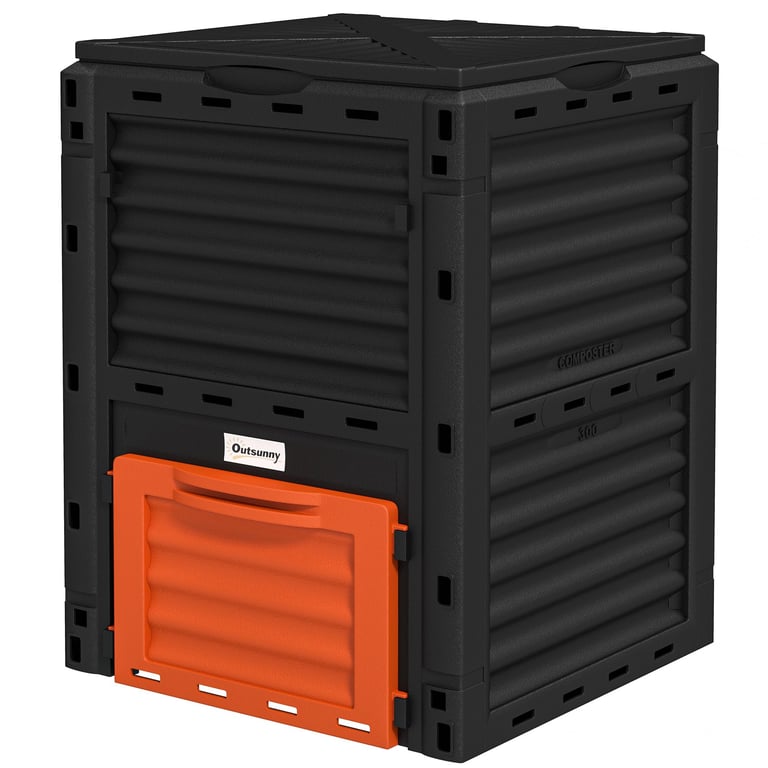Outsunny 80 Gallon Garden Compost Bin