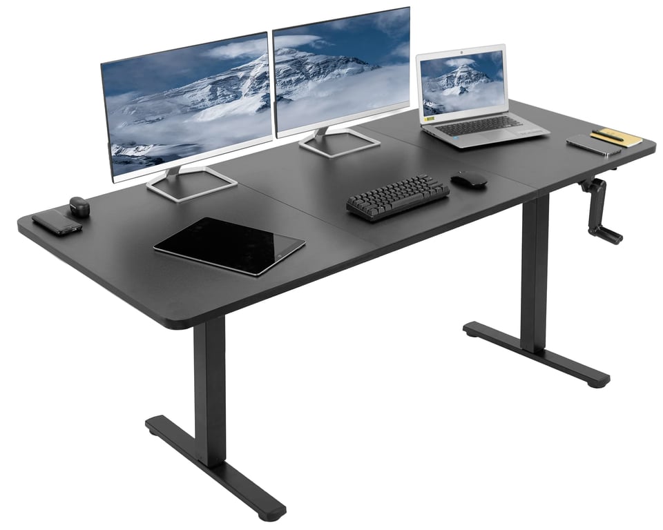 VIVO Manual Adjustable Desk