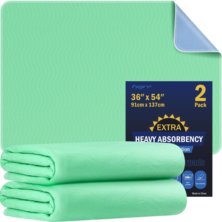 FYGRIP Extra‑Heavy Washable Underpads