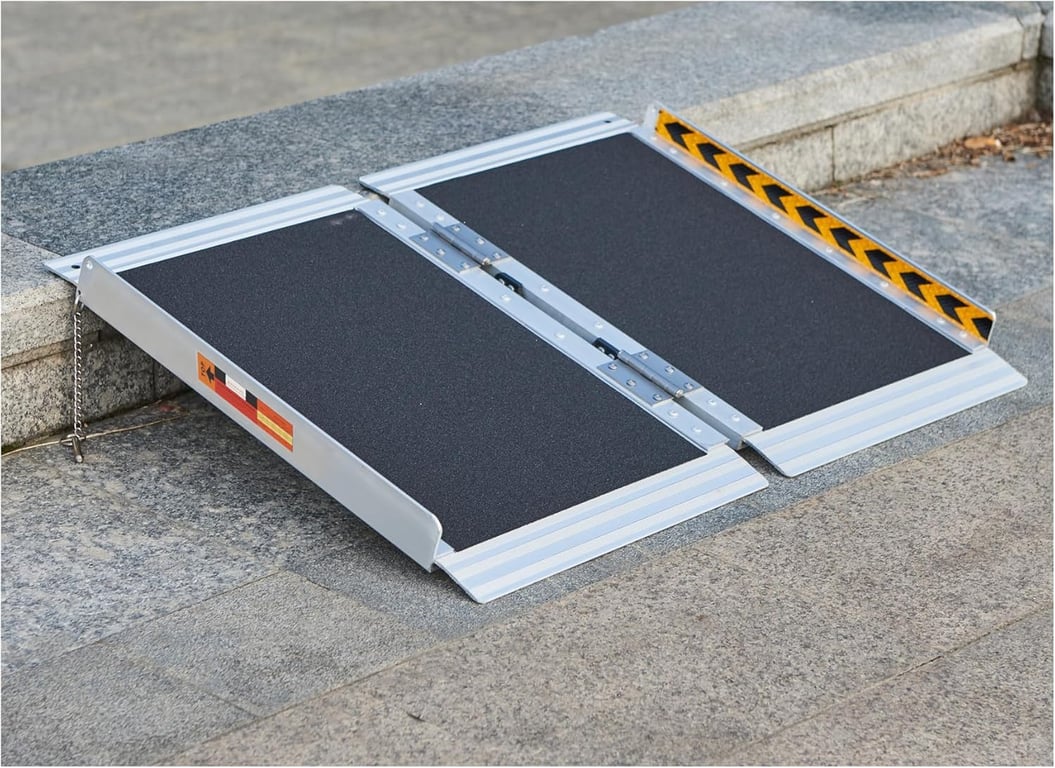 FACHNUO 2ft Folding Wheelchair Ramp
