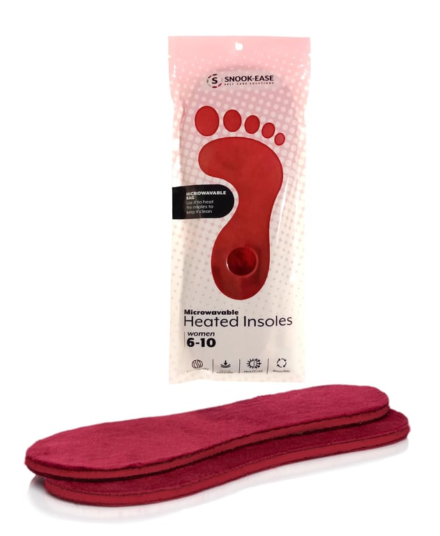 Snook‑Ease Microwaveable Slipper Inserts
