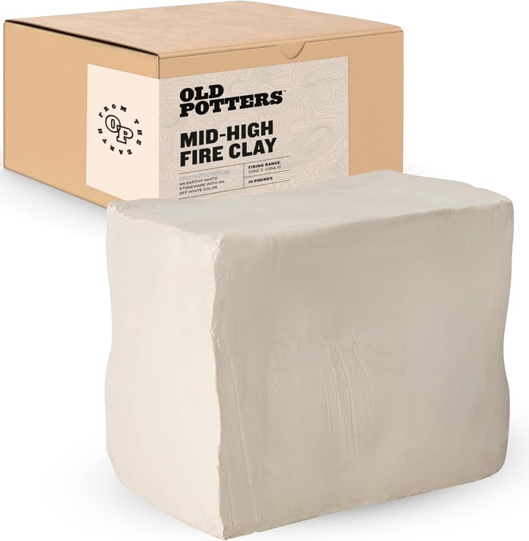 Old Potters White Stoneware Clay