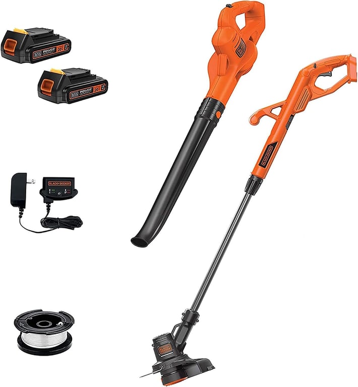 BLACK+DECKER 20V Trimmer & Blower Combo