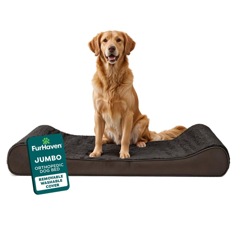 Furhaven XL Orthopedic Dog Bed